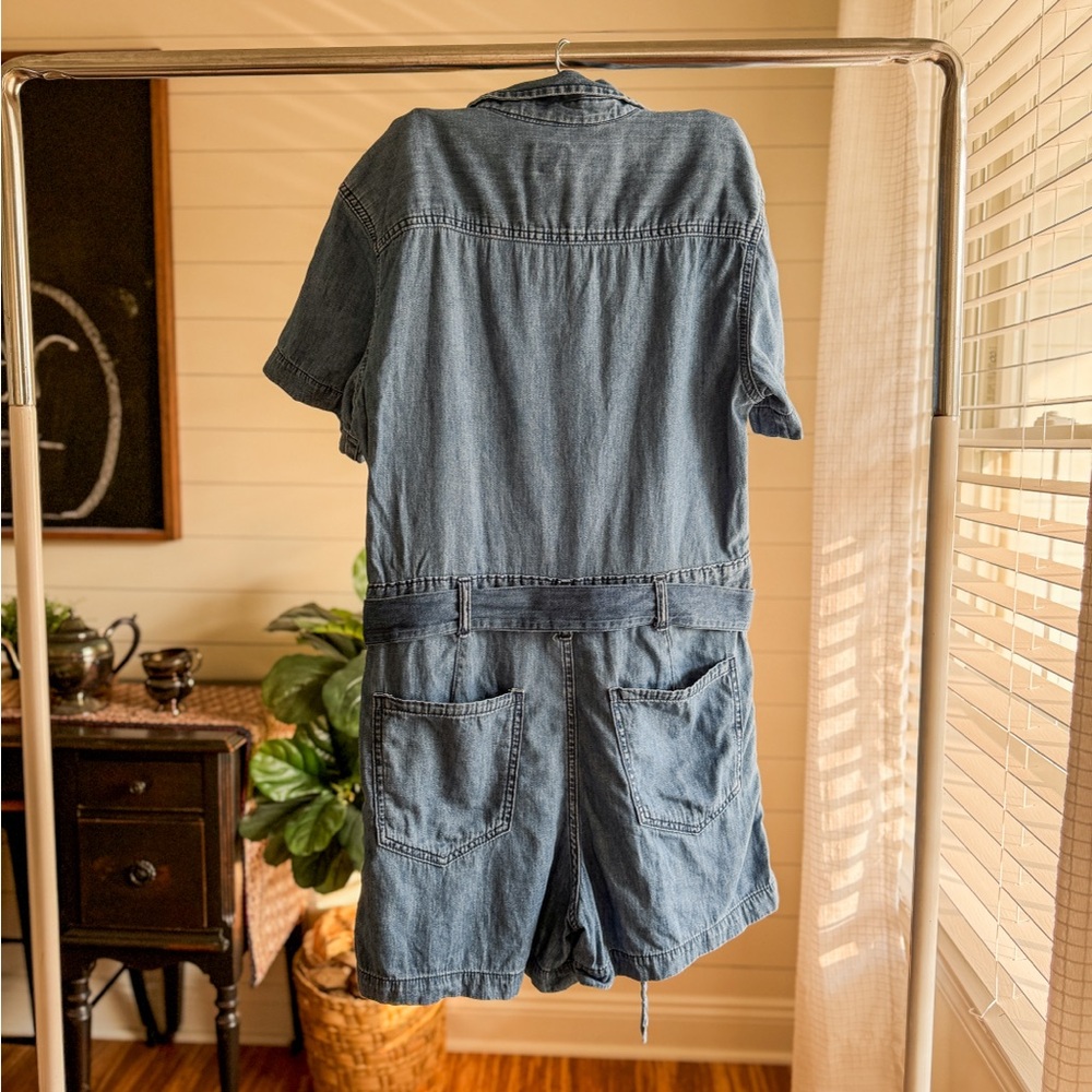 GAP Blue Denim Jumpsuit - Picture 12 of 12